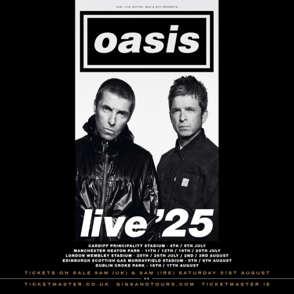 Oasis Live 2025 Tickets