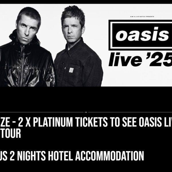 Oasis Tickets + Hotel