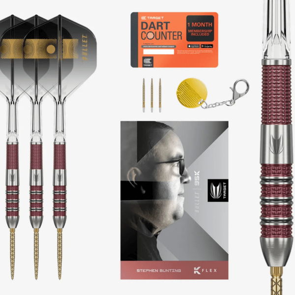 Stephen Bunting 95K Target Darts + £100 Gift Voucher - Image 3