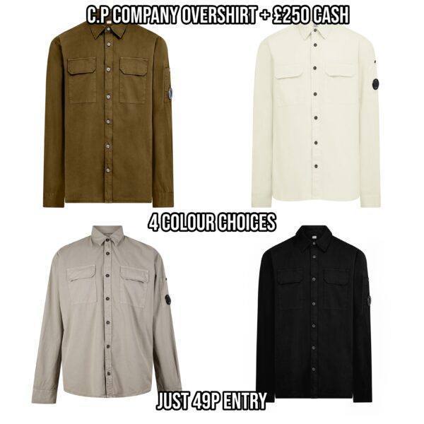 CP Company Gaberdine Overshirt + £250 Cash