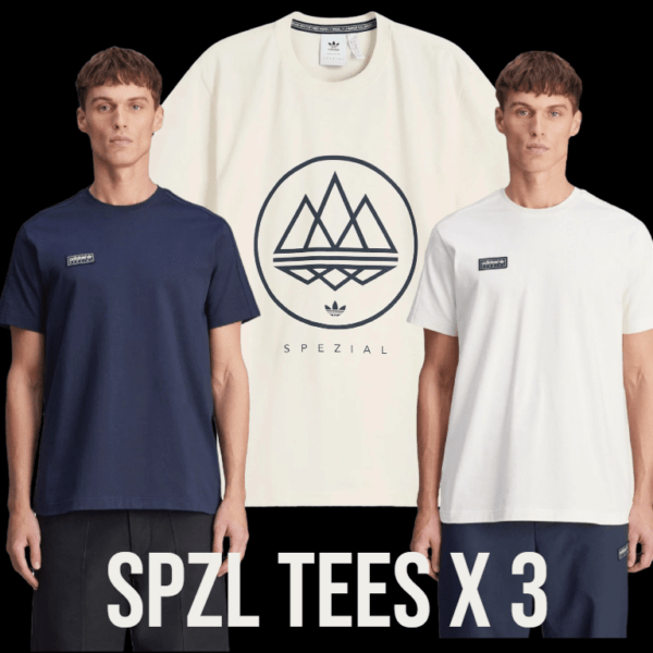 adidas SPZL Tees X 3 - All BNWT