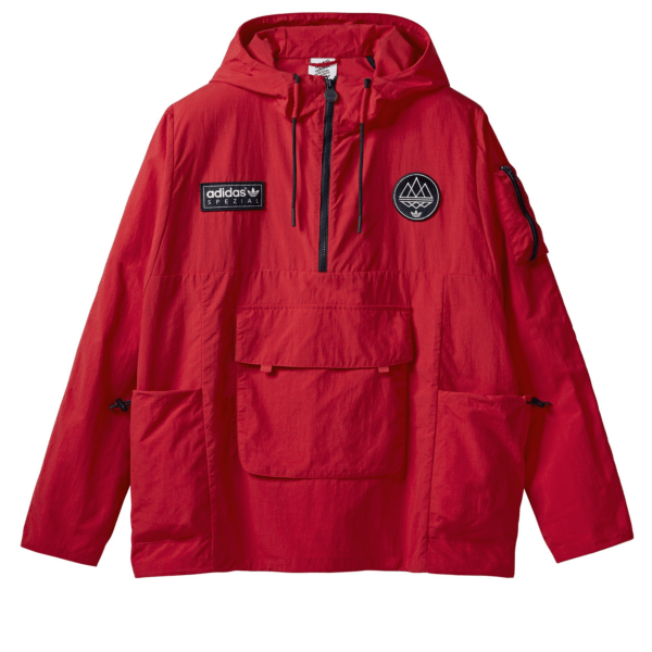 adidas Todmorden SPZL Smock - Red - Brand New With Tags
