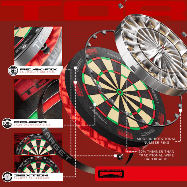 Target Tor Dartboard + £100 Gift Card - Image 3