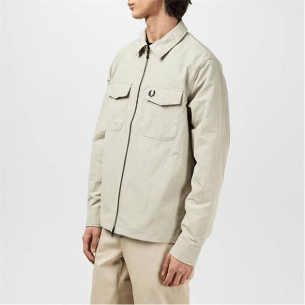 Fred Perry Overshirt 2 Colours Choice - RRP £140 - Enter for just 25p! - Image 4