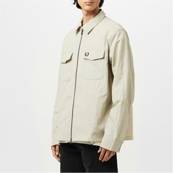 Fred Perry Overshirt 2 Colours Choice - RRP £140 - Enter for just 25p! - Image 3