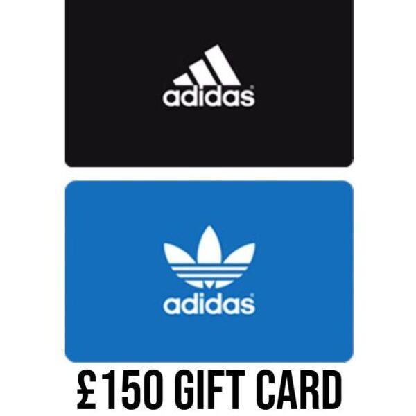 adidas £150 Gift Card + £50 Comp Credit - Just 10p Entry