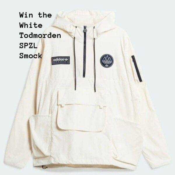 adidas SPZL White Todmorden Smock - 50p Entry