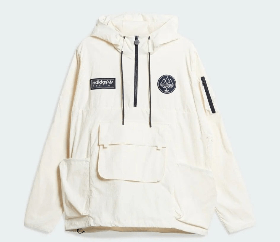 adidas SPZL White Todmorden Smock - 50p Entry - Image 3