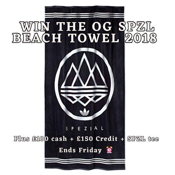 The original adidas SPZL Towel from 2018 + Extras - Just 25p entry