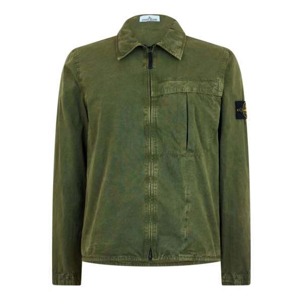 Stone Island Zipped Overshirt  - 25p Entry - RRP £460