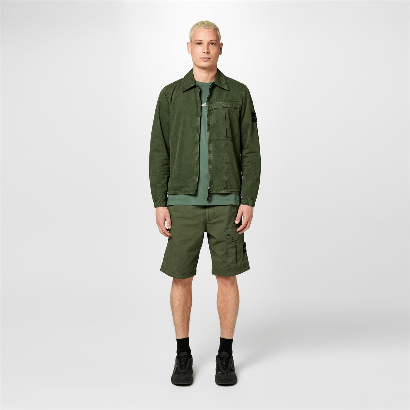 Stone Island Zipped Overshirt - 25p Entry - RRP £460 - Image 3