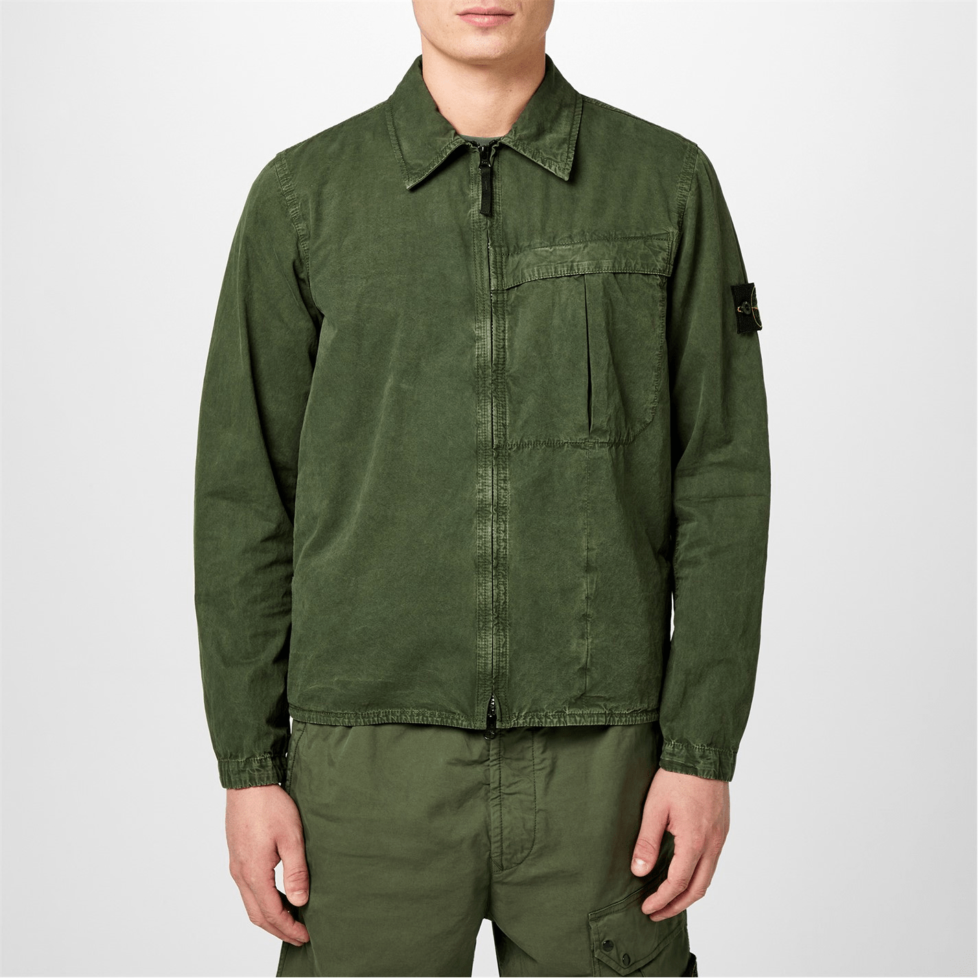 Stone Island Zipped Overshirt - 25p Entry - RRP £460 - Image 4
