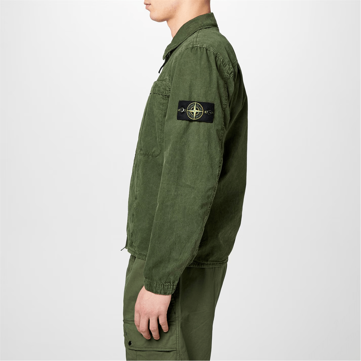 Stone Island Zipped Overshirt - 25p Entry - RRP £460 - Image 2