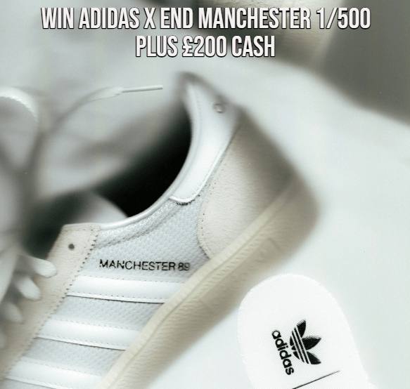 adidas MANCHESTER 1/500 END Clothing Exclusive - BNWT