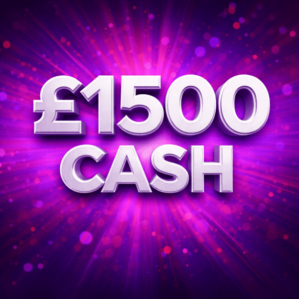 £3000 prize pot - 7 Winners