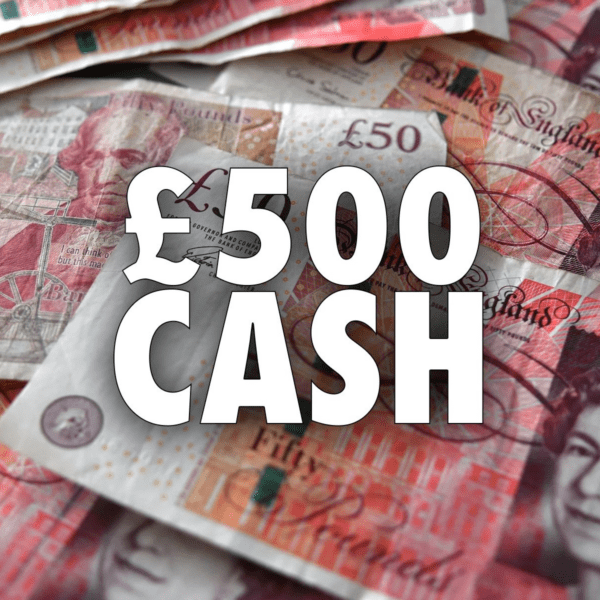 £500 Cash - 5p entry