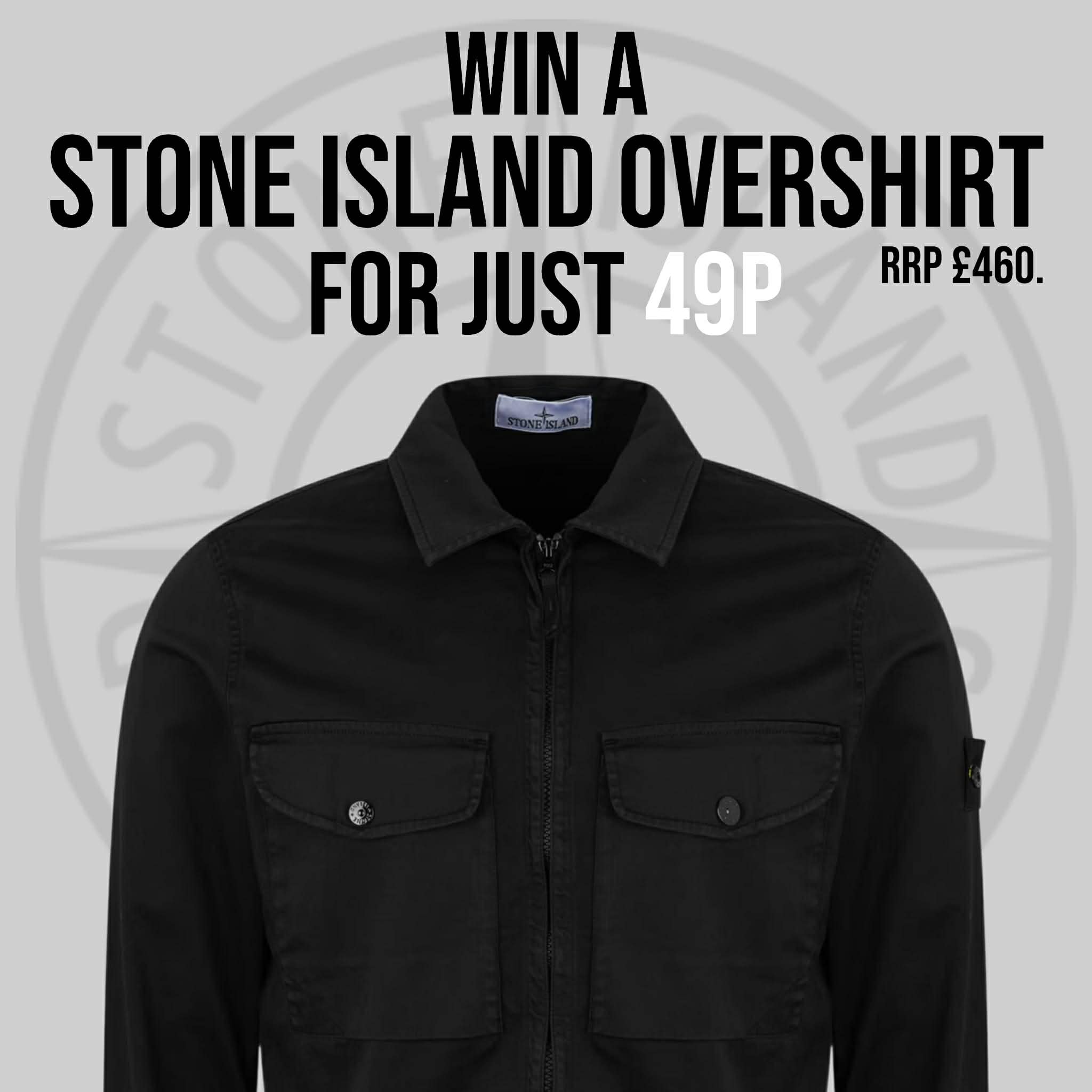 Stone Island Zipped Overshirt