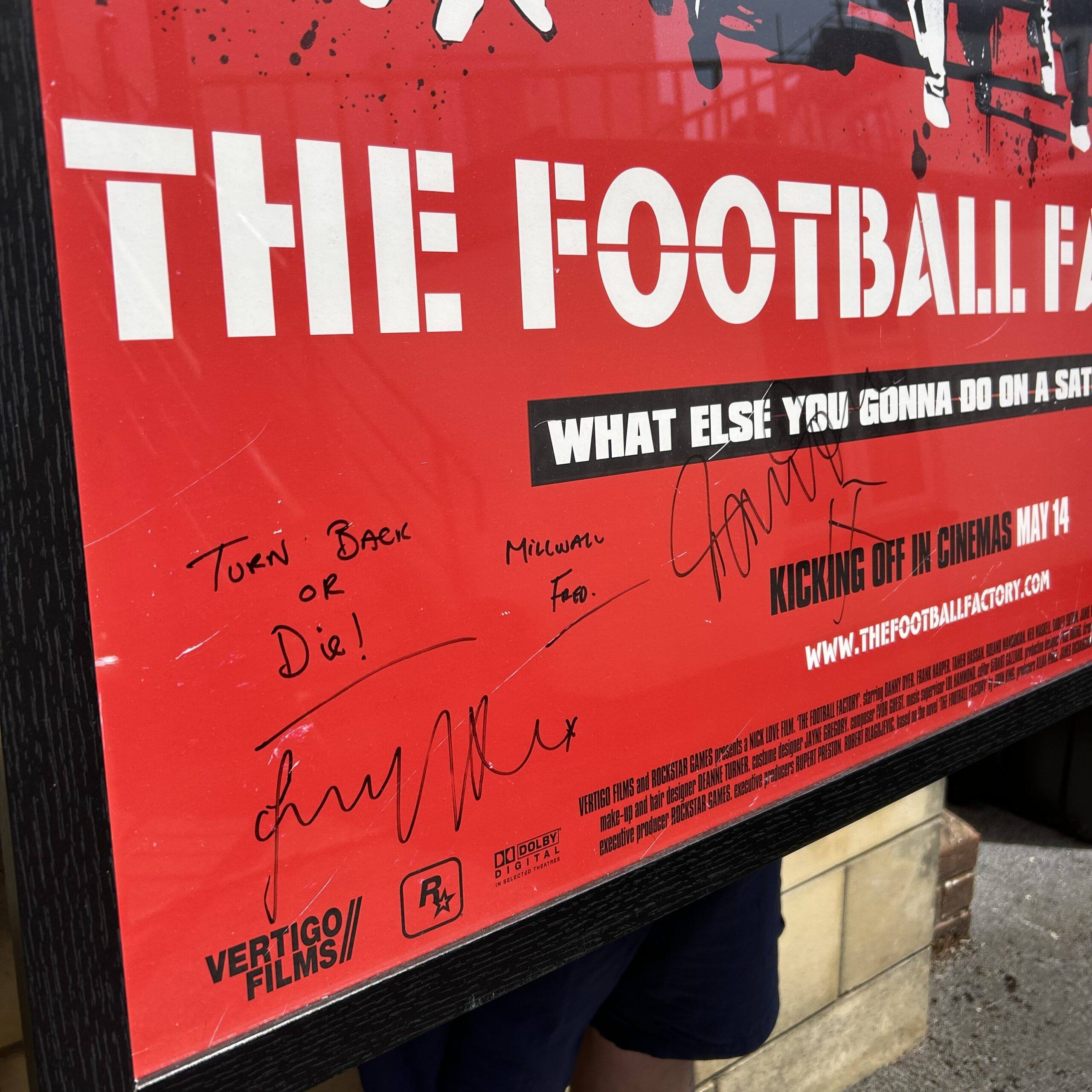 The Football Factory Original Movie Poster - Signed by Danny Dyer & Tamer Hassan - Image 6